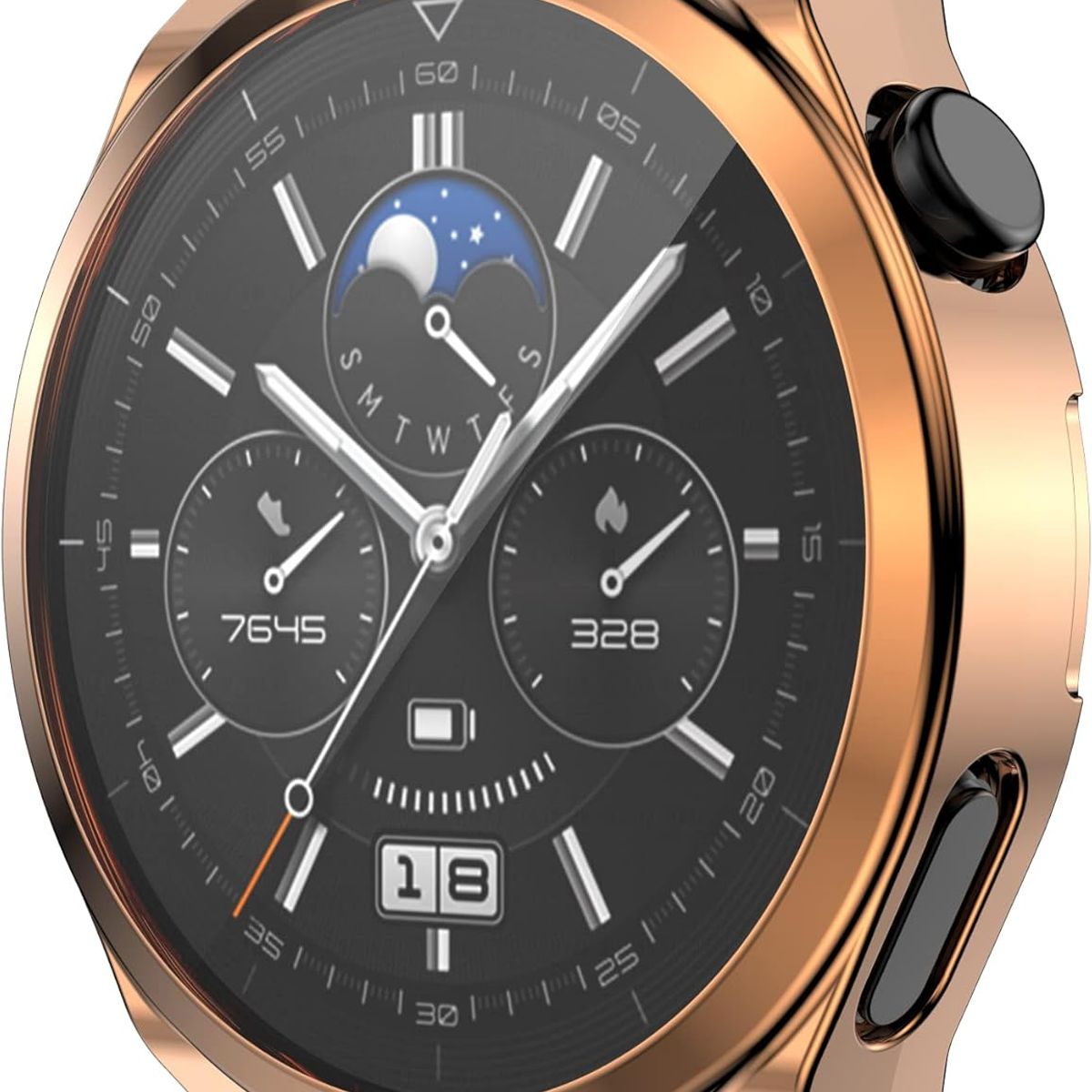 GENERICO - Case BUMPER PARA WATCH GT3 pro con Vidrio