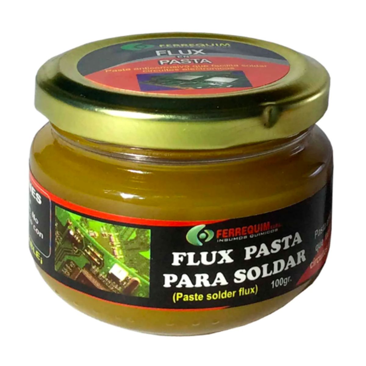 GENERICO - Flux en Pasta para Soldar 100g FLUXP-100V FERREQUIM