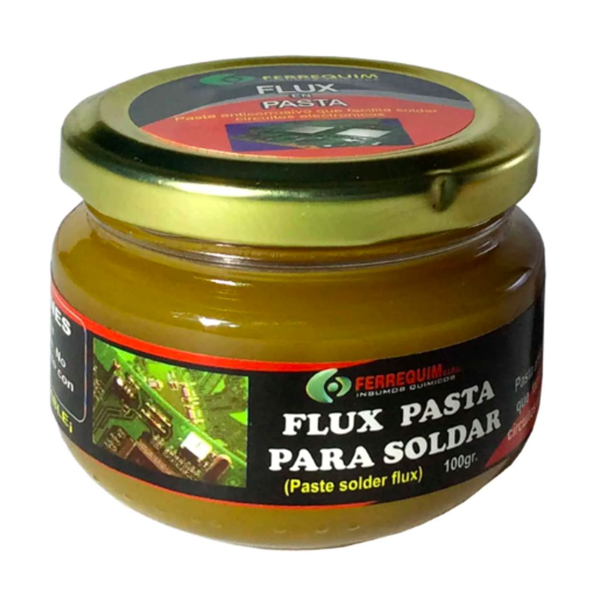 GENERICO - Flux en Pasta para Soldar 100g FLUXP-100V FERREQUIM