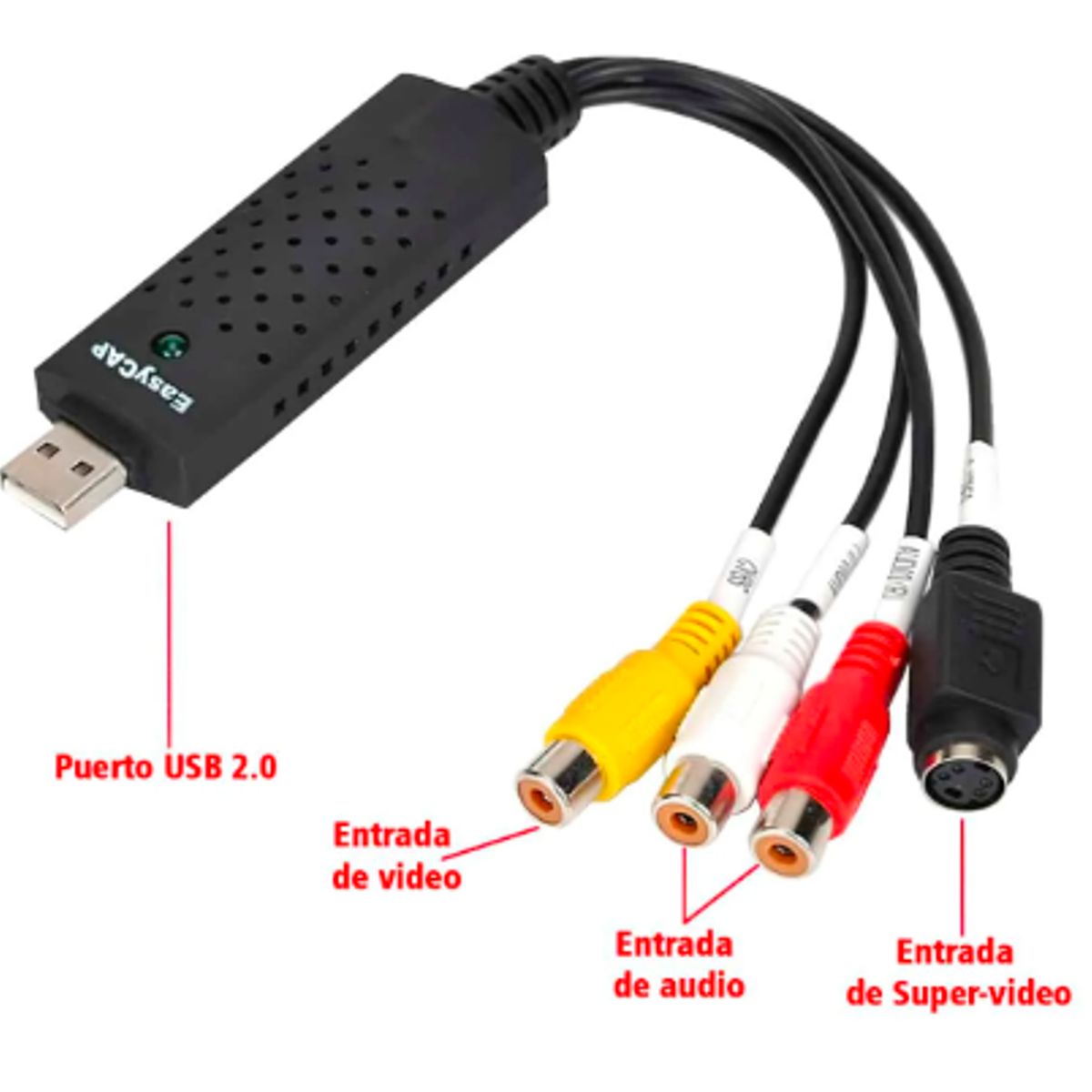 WESTOR - Capturadora de Video USB 2.0 DC60 WESTOR
