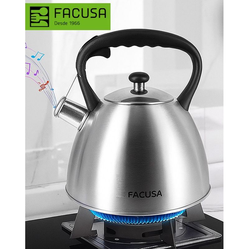 FACUSA - Tetera 3.00 litros Acero Inox  Facusa 100% ORIGINAL !!