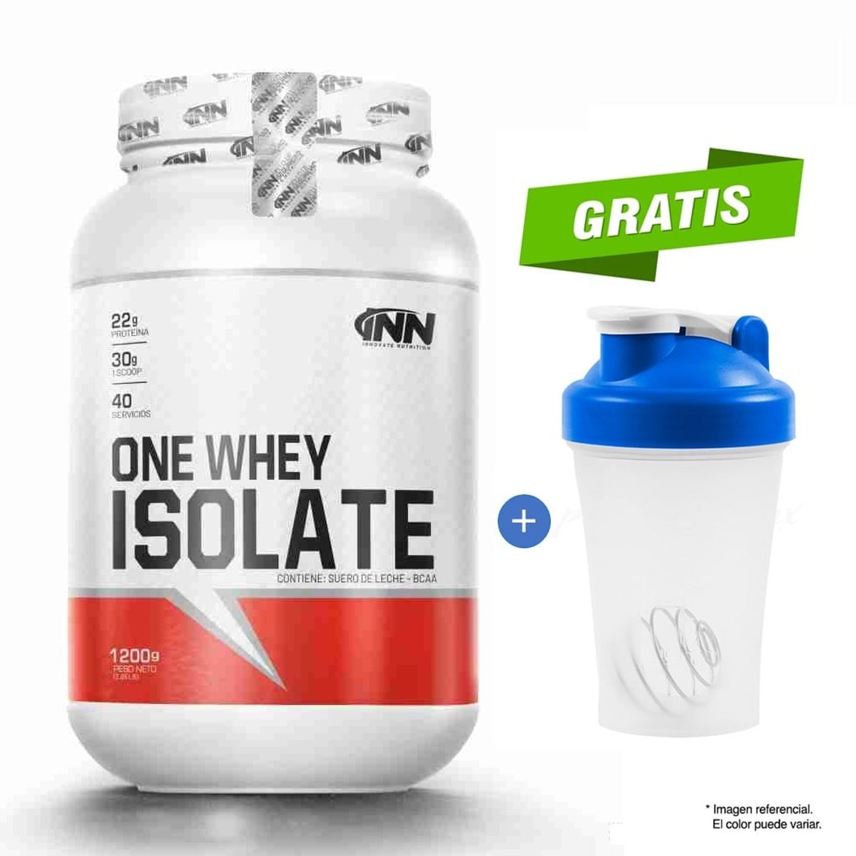 INN INNOVATE NUTRITION - Proteína Innovate Nutrition Onewhey Isolate 1.1 Kg Vainilla