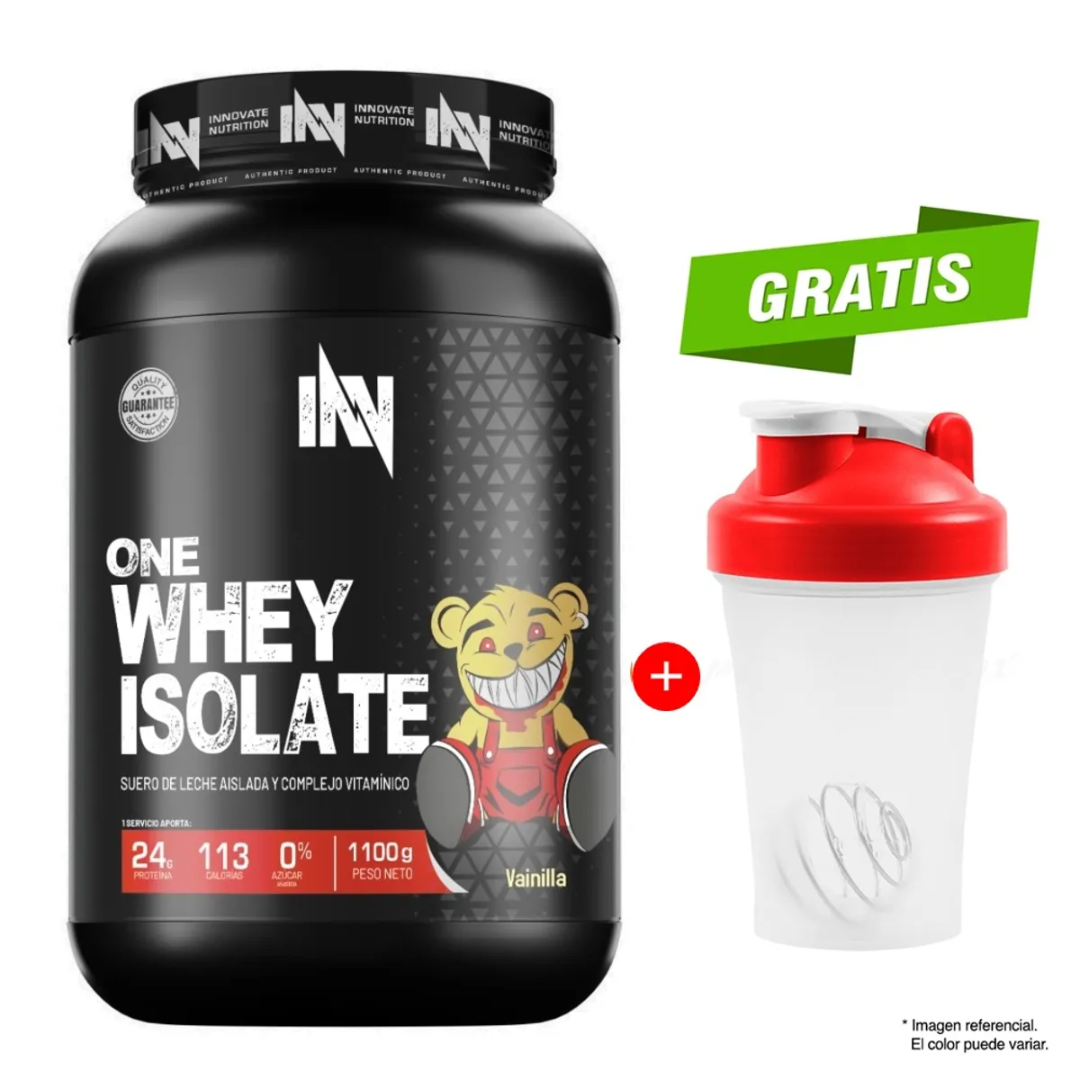 INN INNOVATE NUTRITION - Proteína Innovate Nutrition One whey Isolate 1.1 Kg Chocolate