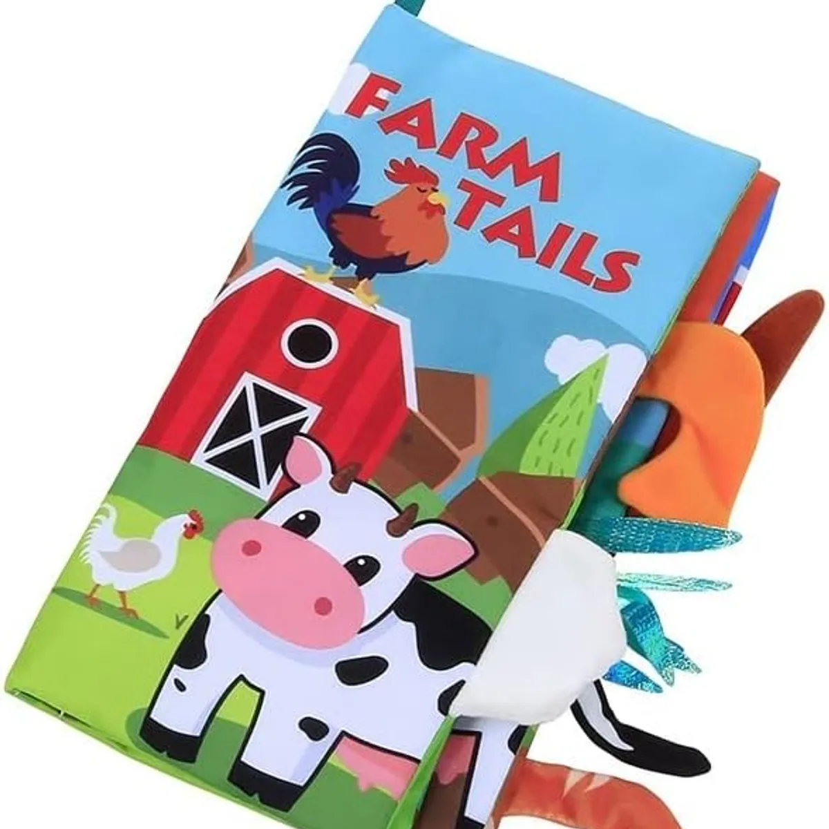 GENERICO - Libro de estimulación sensorial didáctico - Granja