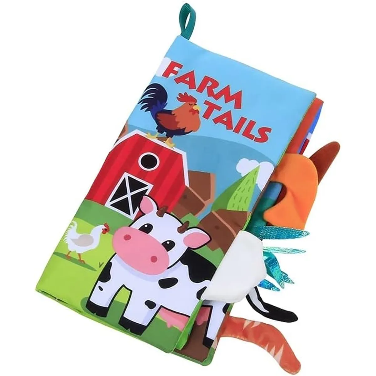 GENERICO - Libro de estimulación sensorial didáctico - Granja