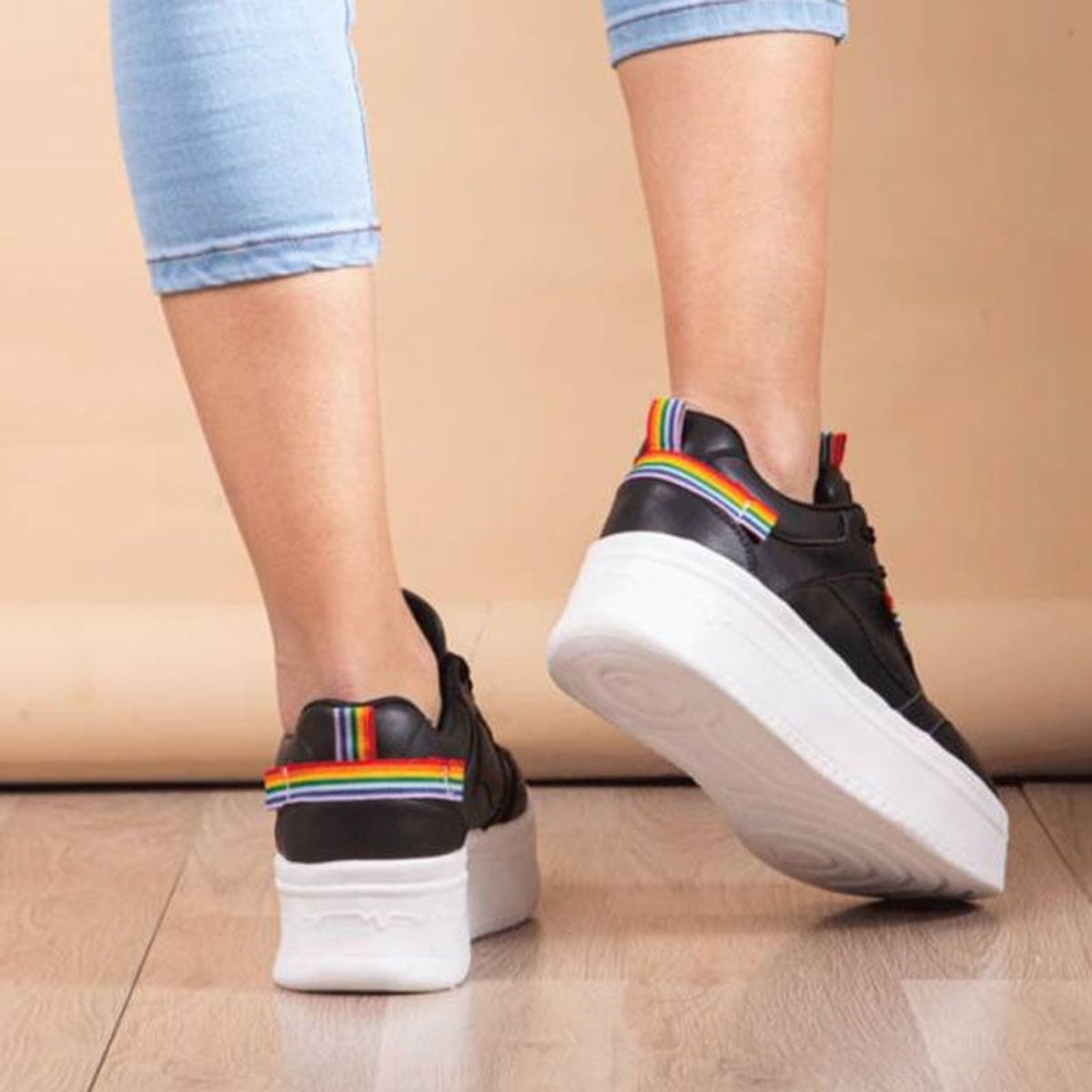 GENERICO - Zapatilla Mujer Yomar Casual Arcoiris