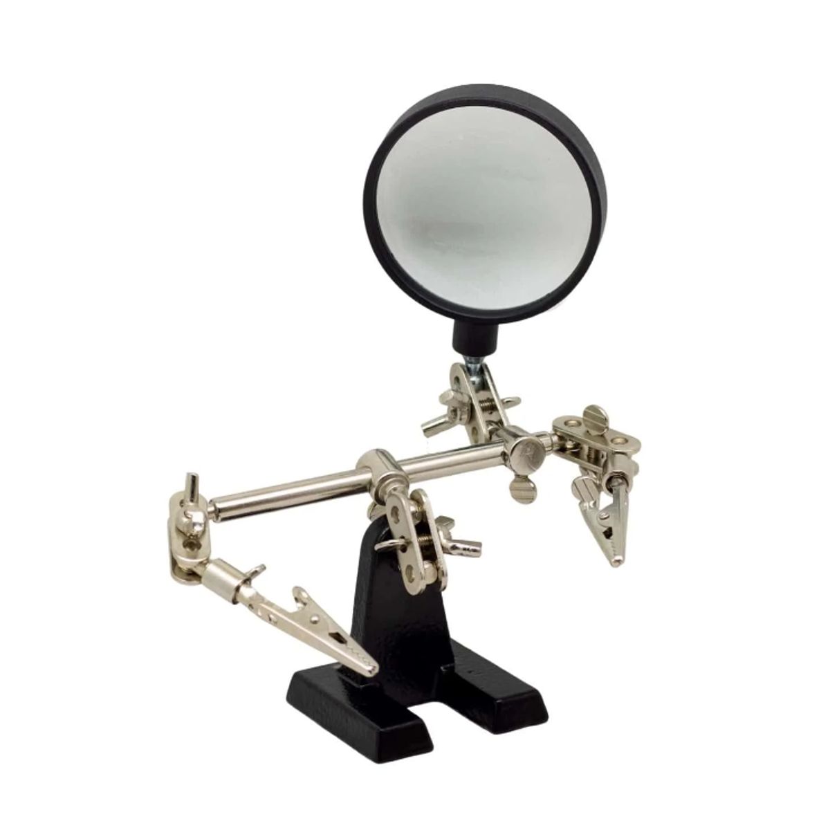 TAKEMA - Soporte de Lupa con Pinzas de Cocodrilo ZD-10R TAKEMA