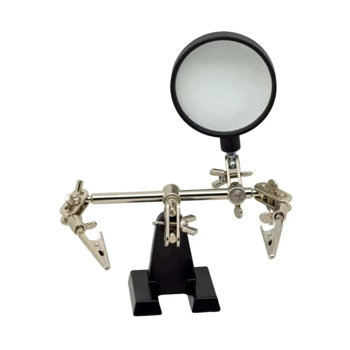 TAKEMA - Soporte de Lupa con Pinzas de Cocodrilo ZD-10R TAKEMA