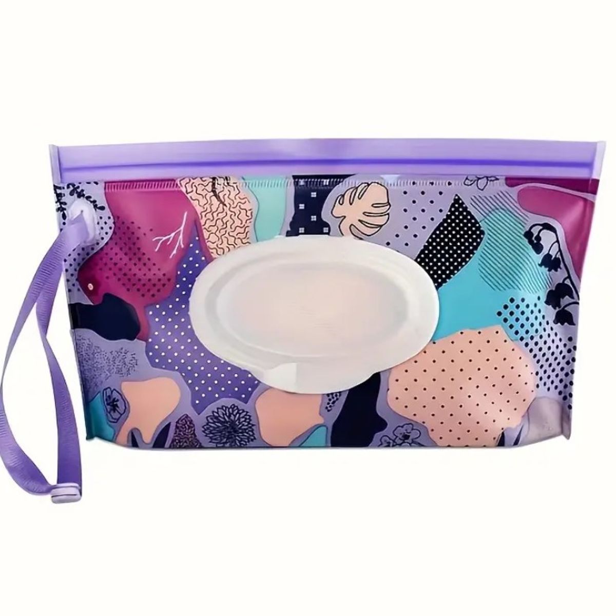 GENERICO - Porta toallitas humedas - dispensador morado