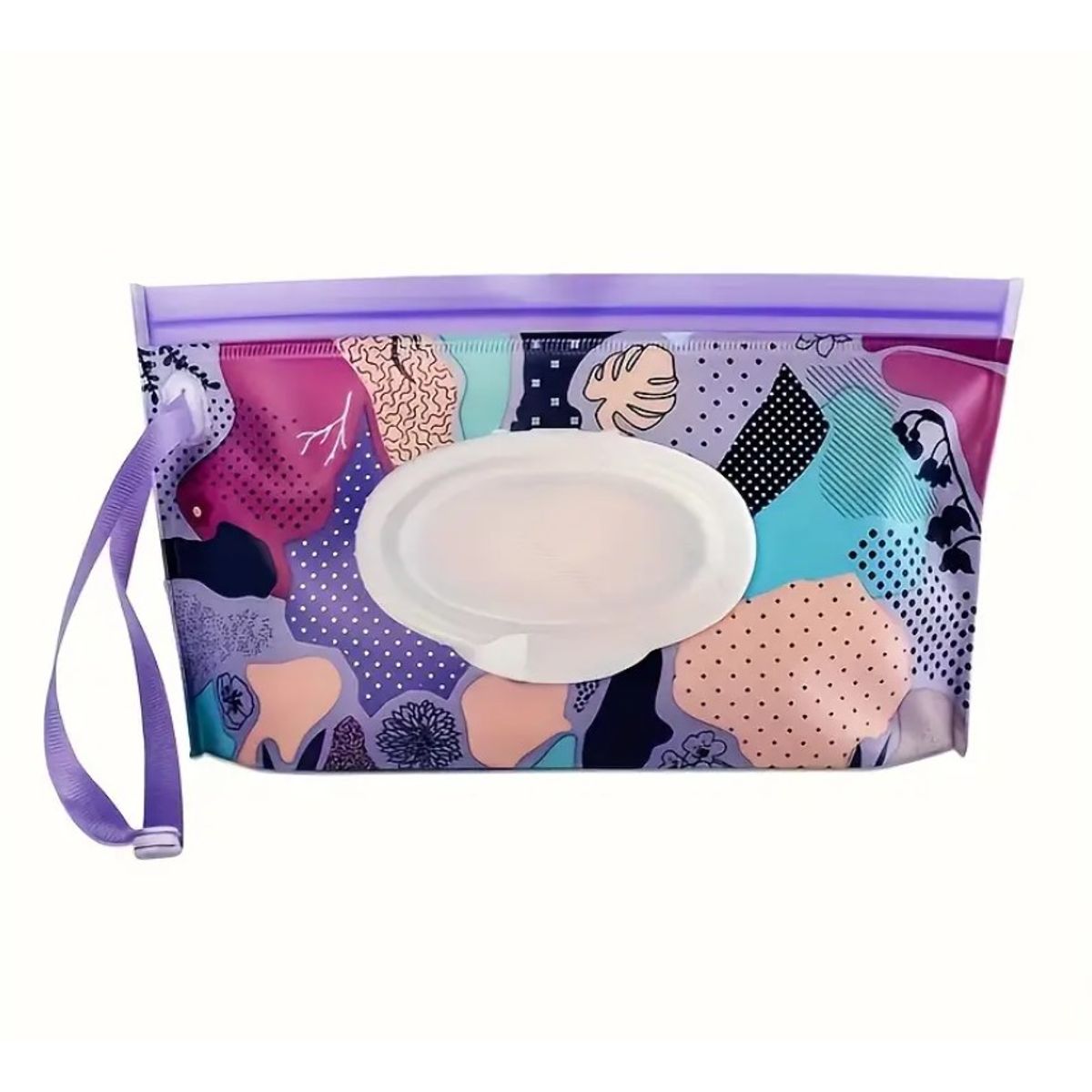 GENERICO - Porta toallitas humedas - dispensador morado