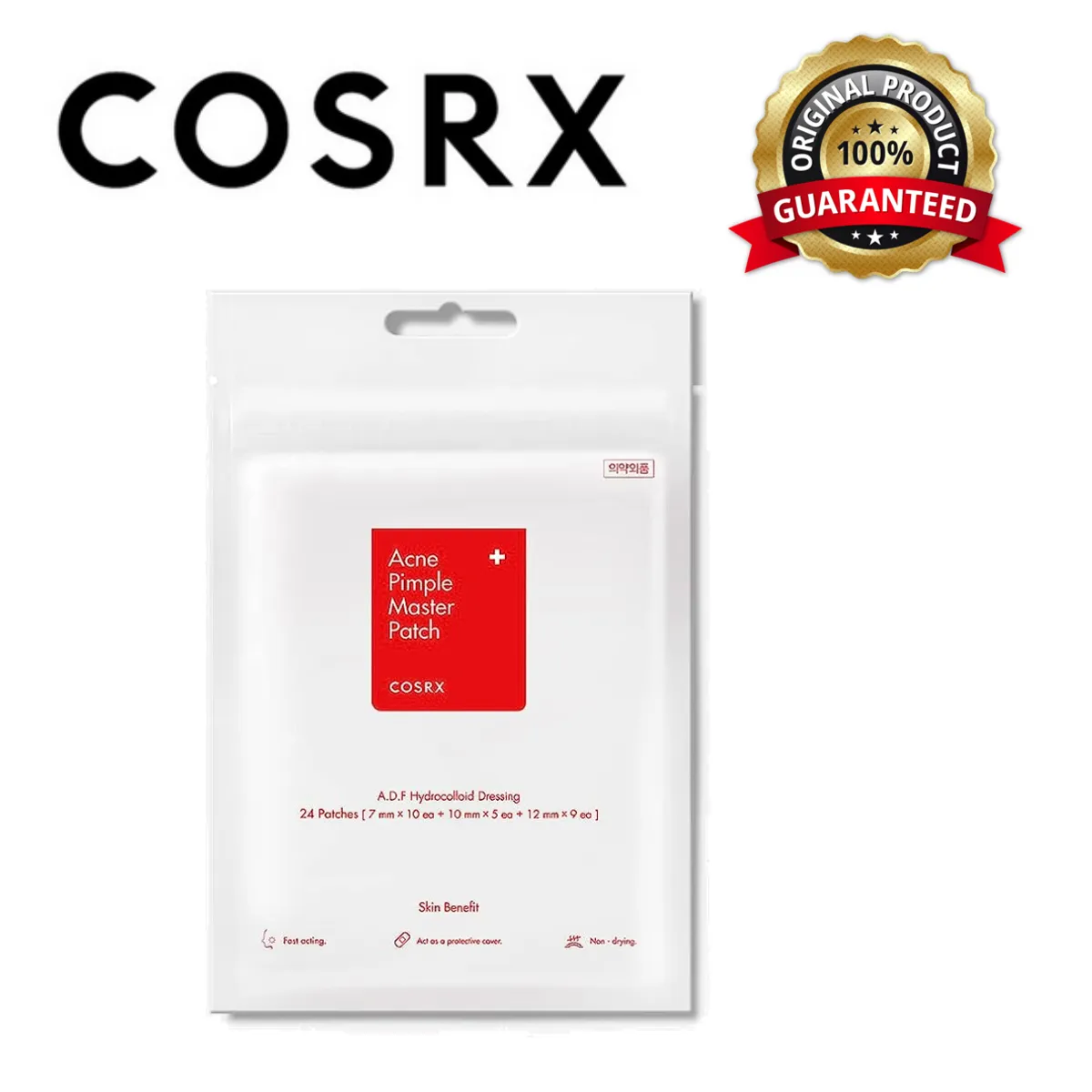 COSRX - COSRX 24 Parches acne elimina granos parche acné