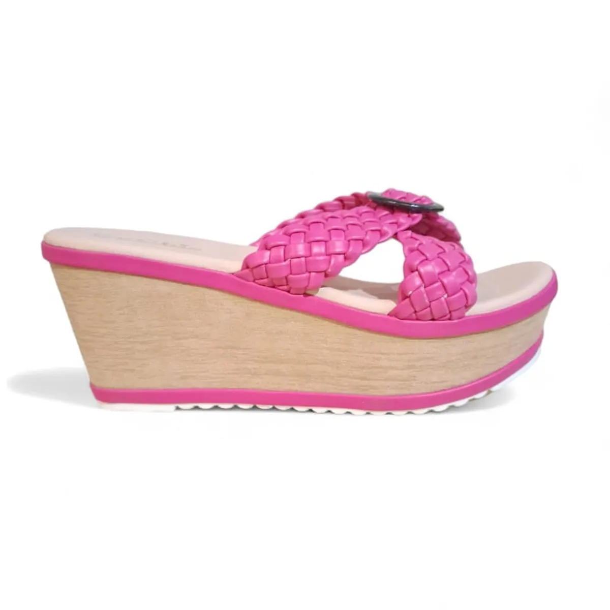 GENERICO - Sandalia Mujer Yomar Fucsia Yomar Taco 7 Plataforma 3
