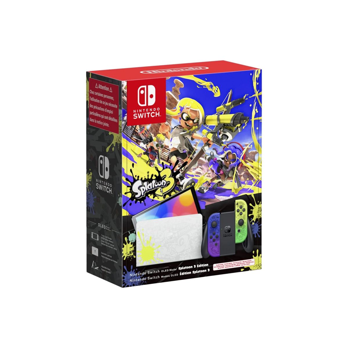 NINTENDO - Consola de videojuegos Nintendo Switch OLED Splatoon JP
