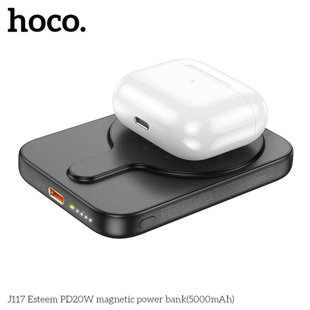 HOCO - Power Bank Inalambrico Magsafe Hoco 5000mha PD20W