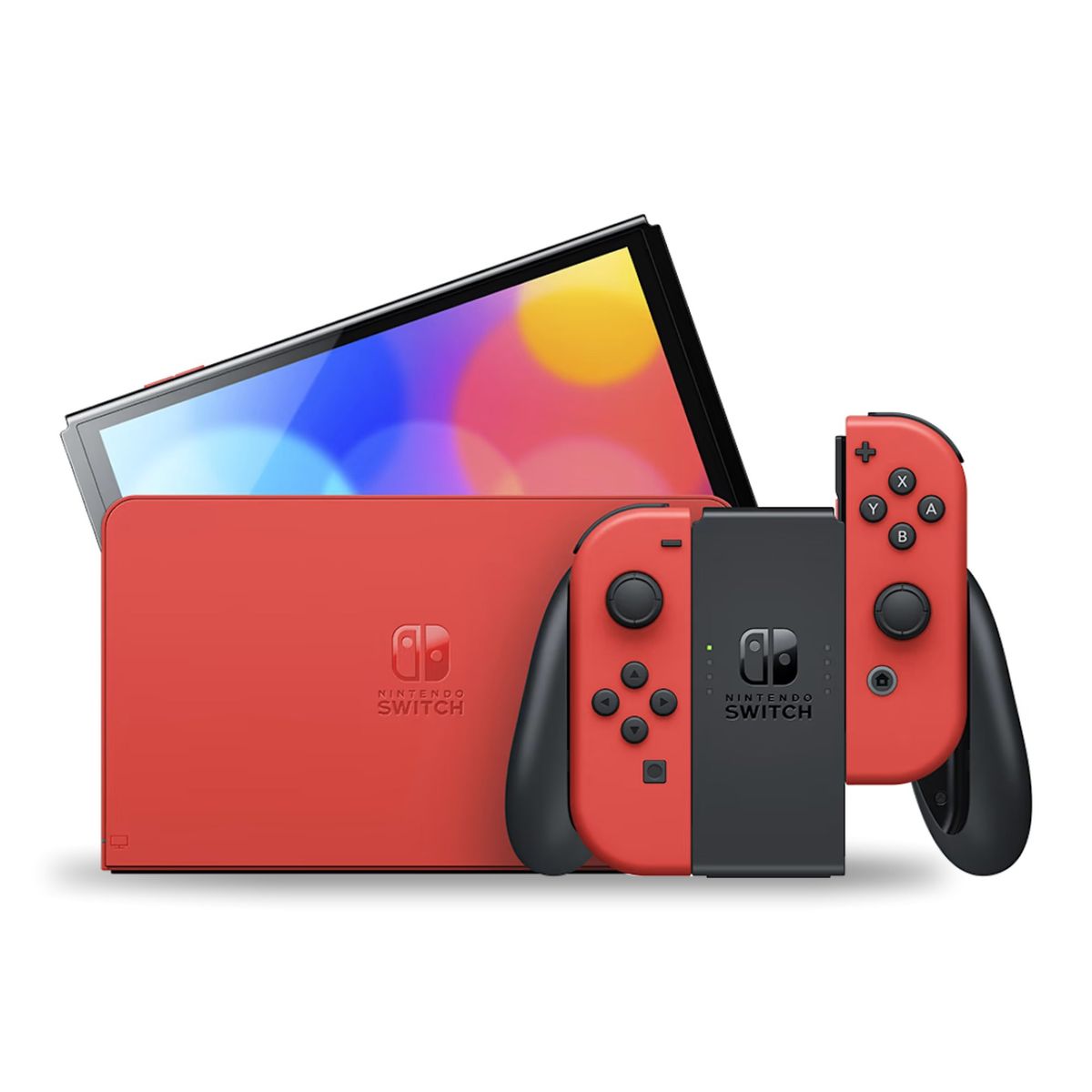 NINTENDO - Consola de videojuegos Nintendo Switch OLED Mario Red JP