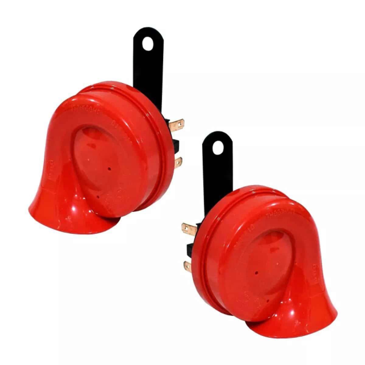 HELLA - Claxon Hella Caracol Rojo 12v