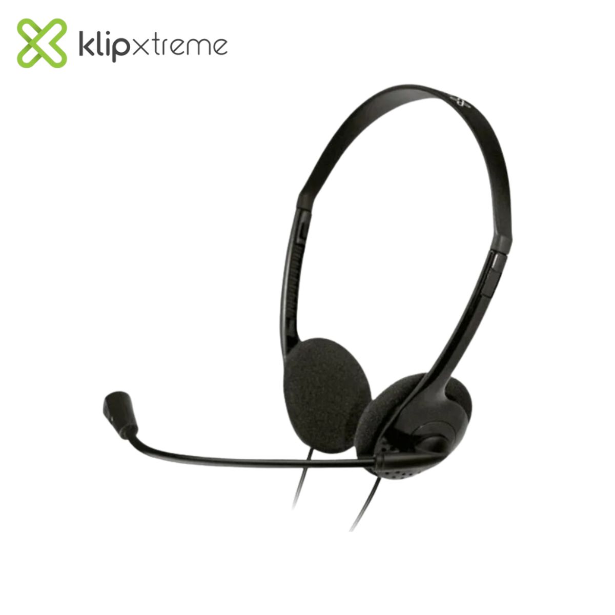 KLIP XTREME - Audífono Klip Xtreme KSH-270 Negro con Micrófono Omnidireccional