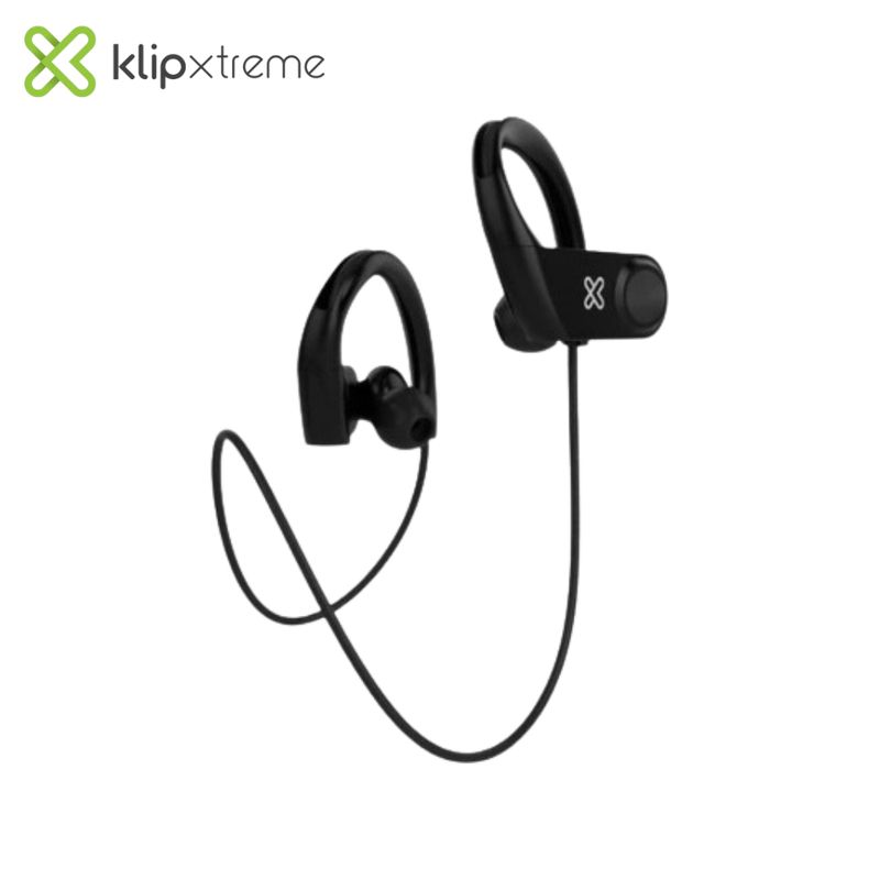 KLIP XTREME - Audífono Klip Xtreme Dynamik Negro Bluetooth Deportivos Hasta 16 Horas