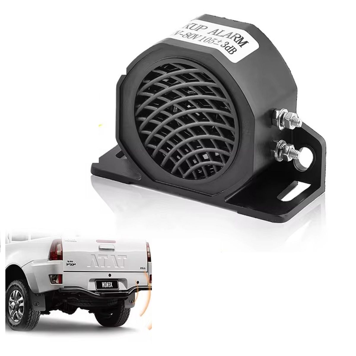 GENERICO - Sirena  De Retroceso Multivoltaje De Alta Potencia