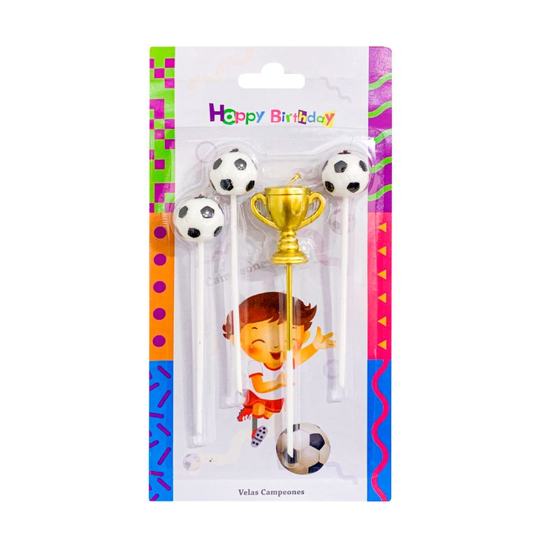 KTK - Velas KTK de Futbol Pelotas y Copa Setx4