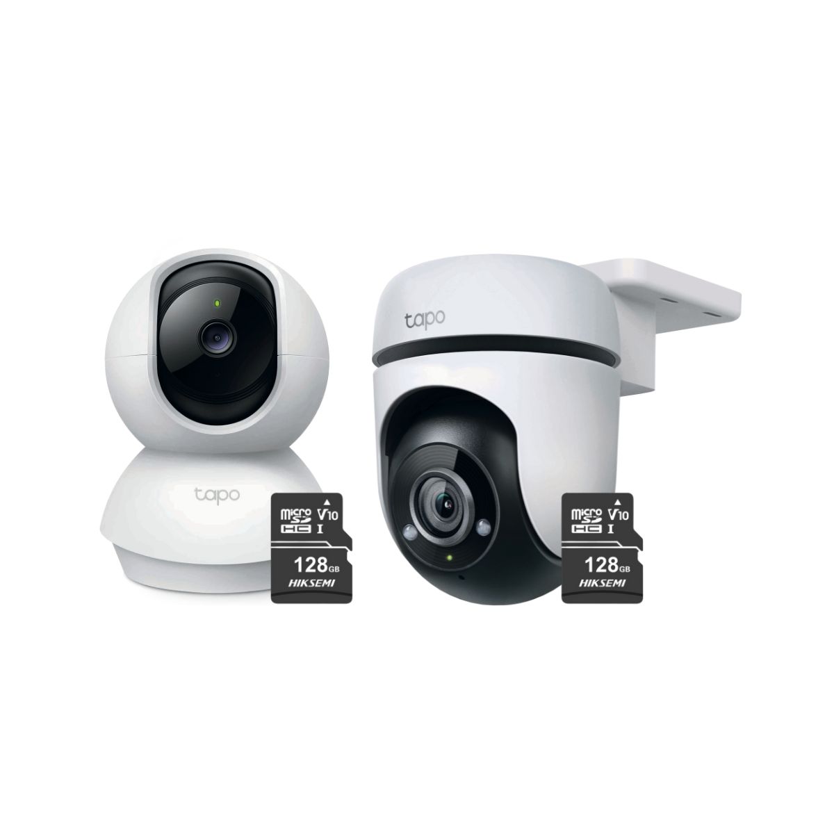 TP LINK - Kit De Cámaras De Seguridad Tapo C200 + Tapo C500 + Micro SD 128 gb - Tp-link