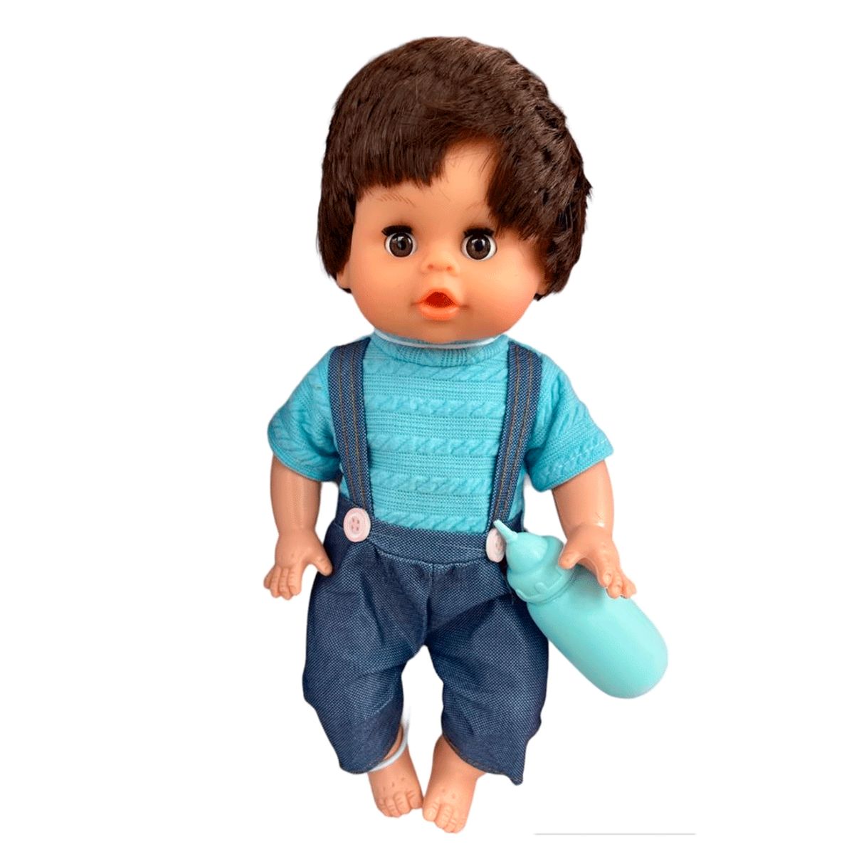 GENERICO - BEBE NIÑO CON SONIDO Y ACCESORIOS