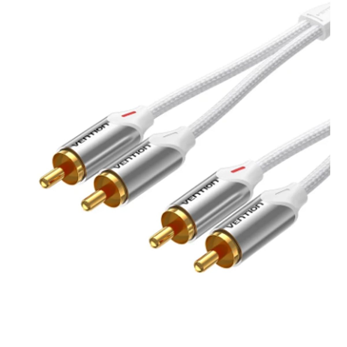 VENTION - Audio Stereo 2 Rca Premium Cable Dvd Speaker Tv 5m NYLON