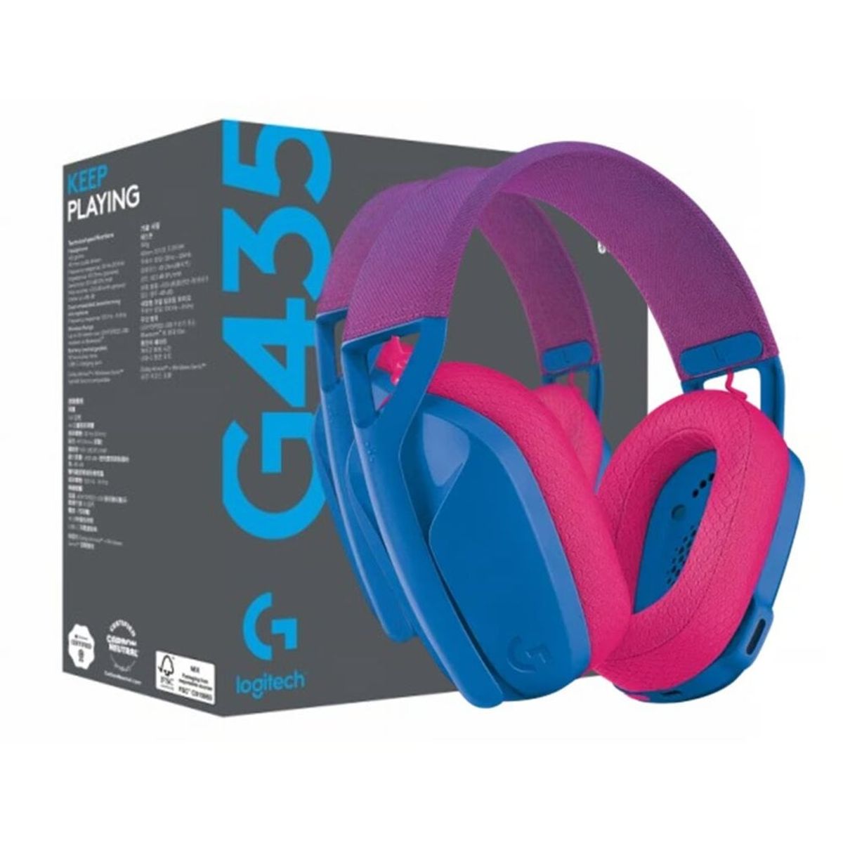 LOGITECH - AUDIFONO LOGITECH G435 LIGHTSPEED 981-001061