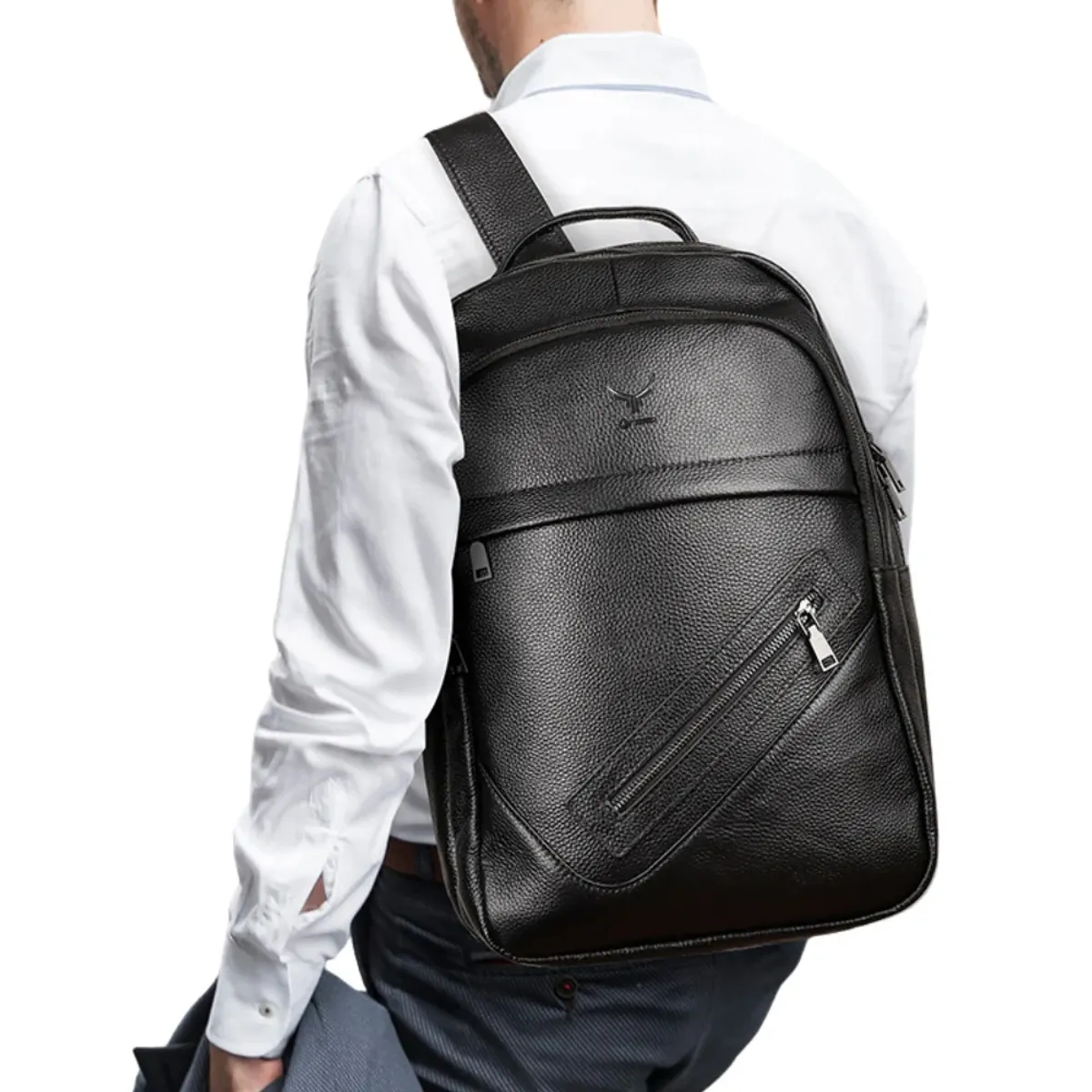 ARMUZ - MOCHILA DE CUERO  TESEO MH657