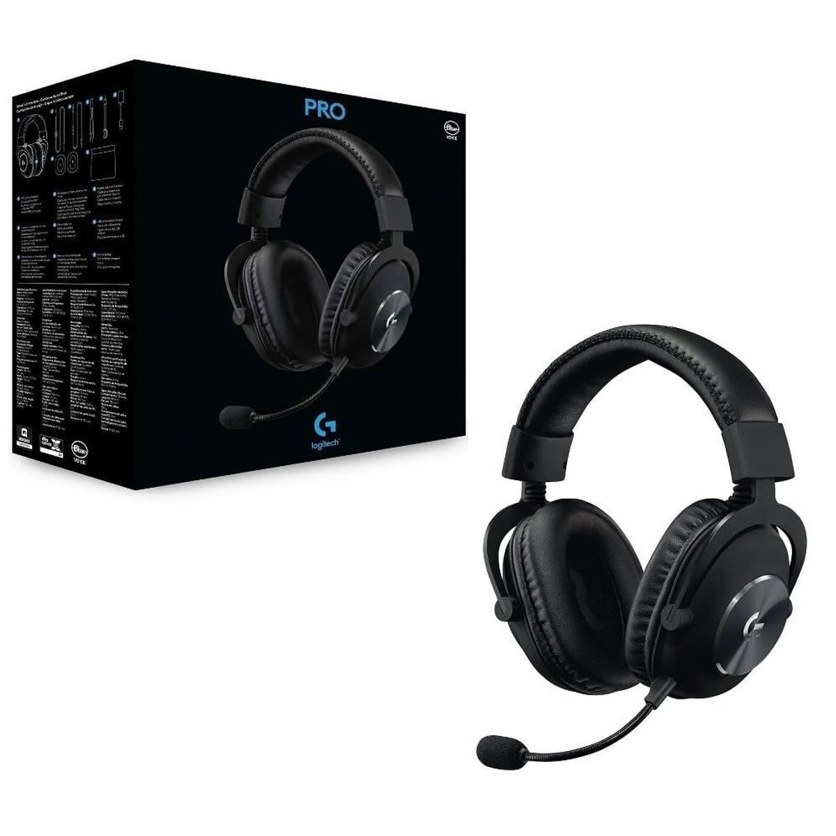 LOGITECH - AUDIFONO LOGITECH G PRO X  981-000817  GAMING