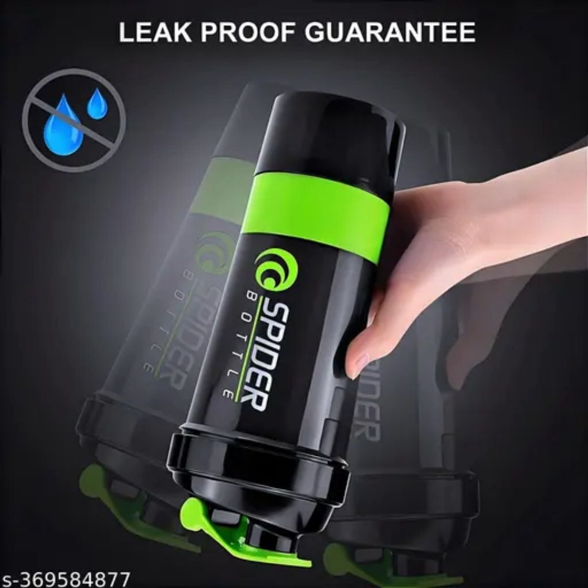 TODO FIT - Shaker Tomatodo Batidor Manual de Proteínas y batidos Verde