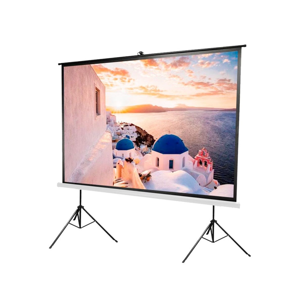 OEM - ECRAN CON DOBLE TRIPODE 3.00 X 3.00m (Antireflex)