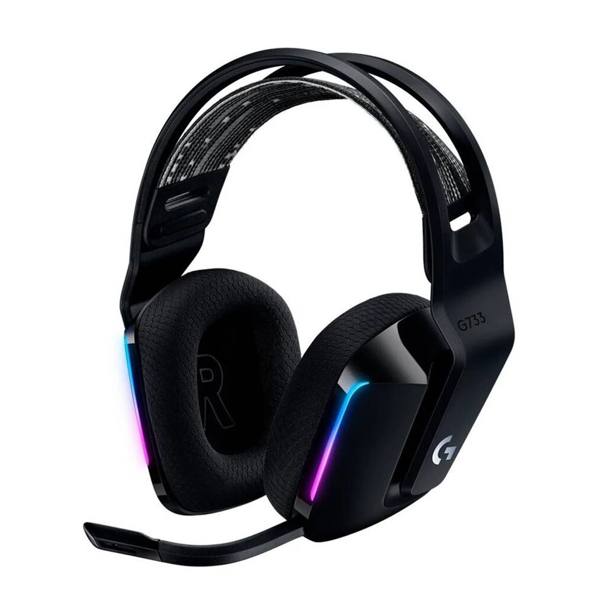 LOGITECH - AUDIFONO GAMER LOGITECH G733 LIGHTSPEED  981-000863  BLACK