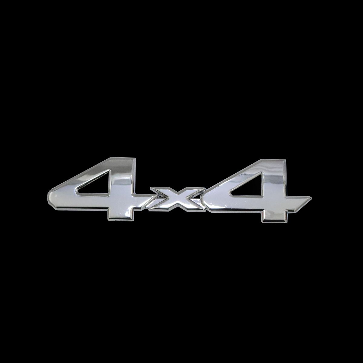 GENERICO - LOGO ALUMINIO 4X4 CON ADHESIVO