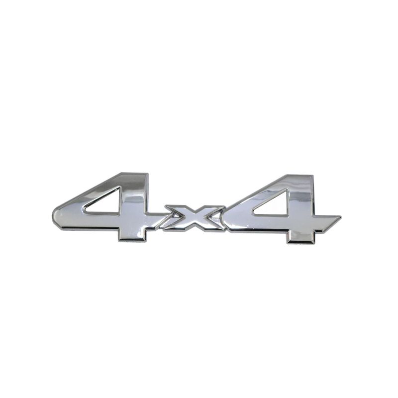 GENERICO - LOGO ALUMINIO 4X4 CON ADHESIVO
