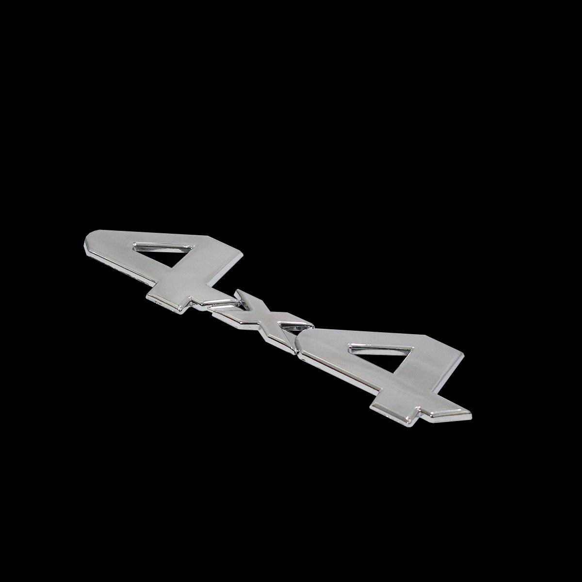 GENERICO - LOGO ALUMINIO 4X4 CON ADHESIVO