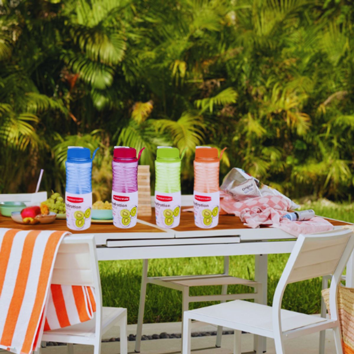 RUBBERMAID - Botella Rubbermaid Sip Ring 900ml Azul