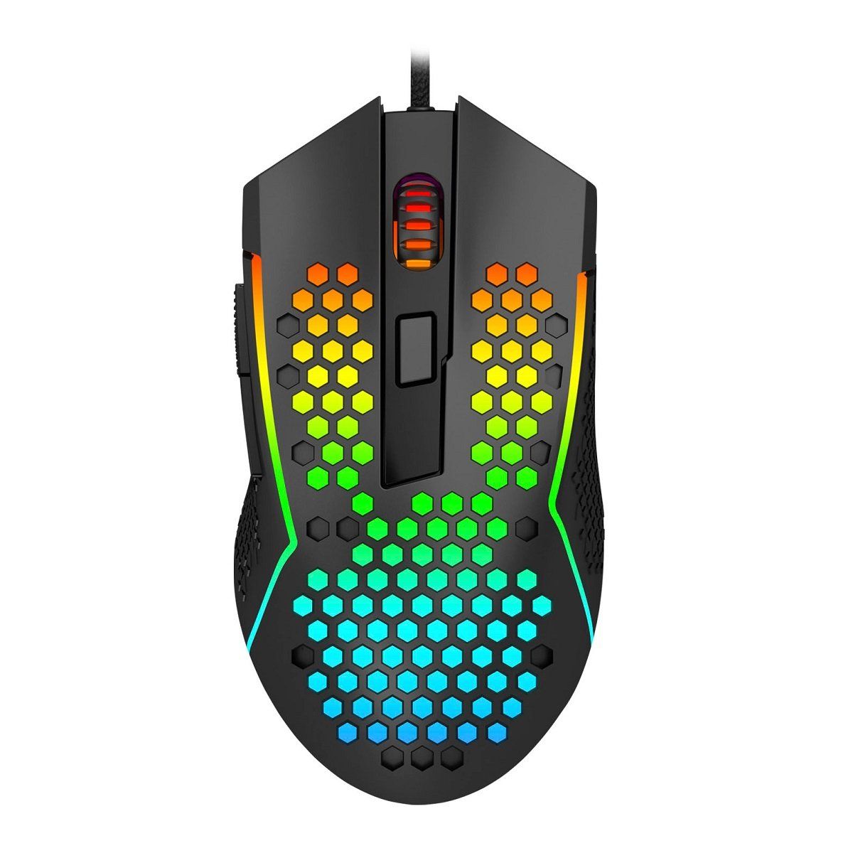 REDRAGON - Redragon - Mouse Reaping M987 RGB 12400 DPI - Negro