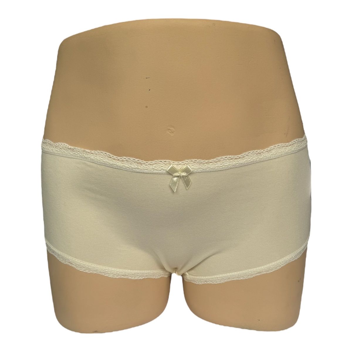 SOFISOFT - Conjunto Suave de BVD y semiboxer en algodón y encaje colombiano