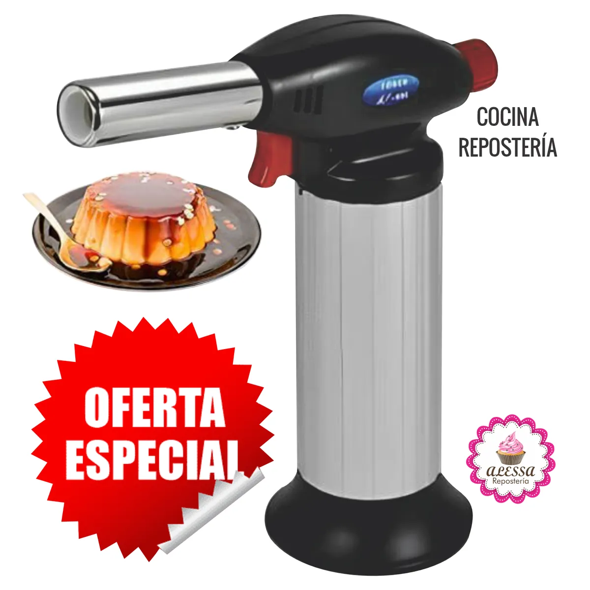 GENERICO - SOPLETE profesional para cocina reposteria