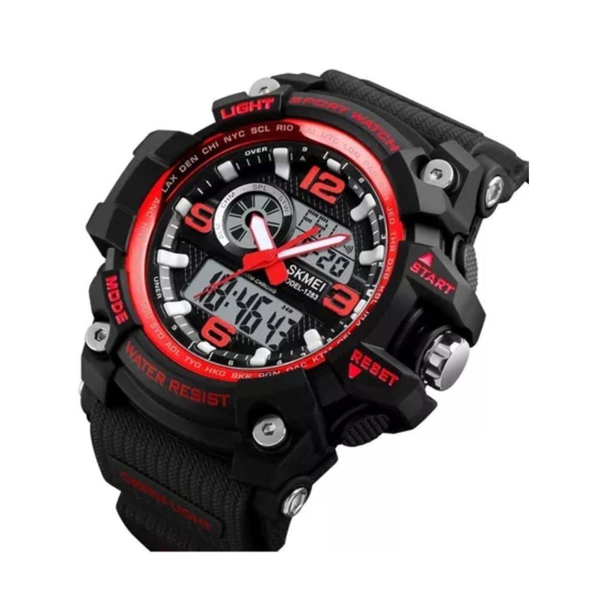 SKMEI - Reloj Sport Dual Timer 1283 Bicolor
