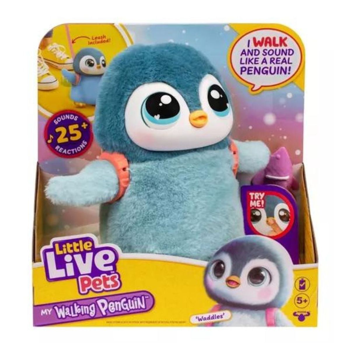 LITTLE LIVE PETS - Little Live Pets Mascota Interactiva Mi Pinguino