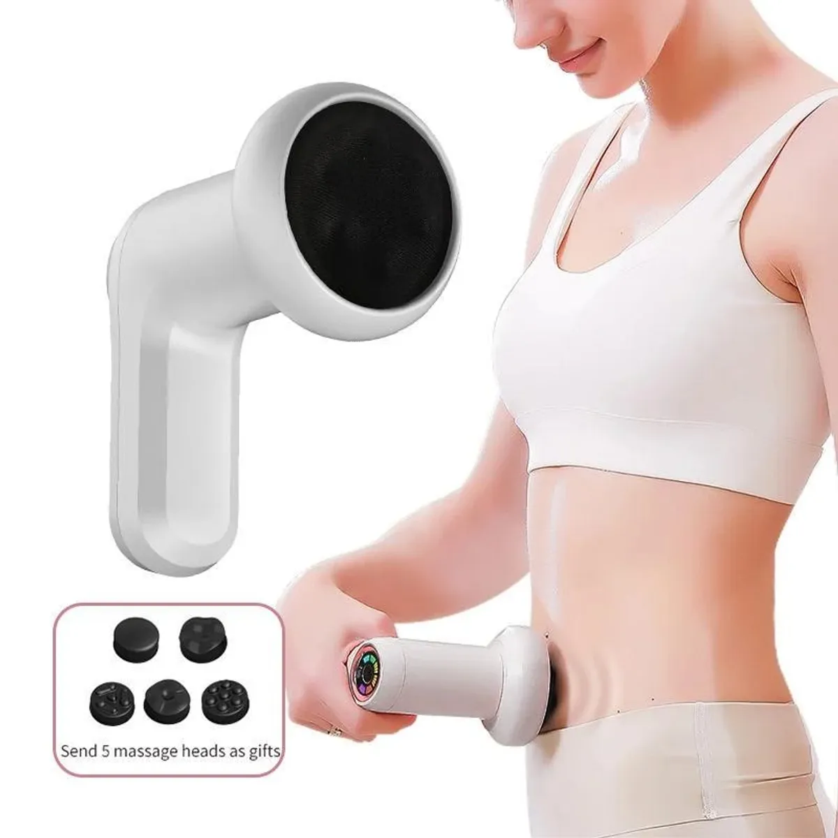 OEM - Masajeador Muscular Recargable Tipo Pistola Relajación YX720 Vibracion