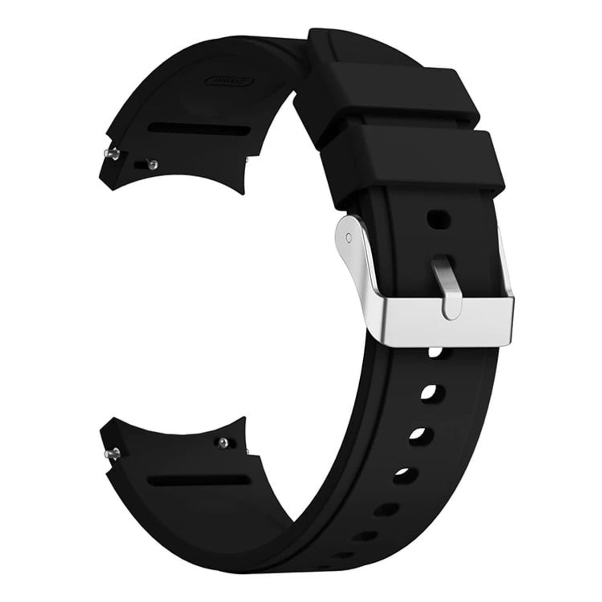 GENERICO - Correa Silicona 1 para SAMSUNG GALAXY WATCH FE - Negro