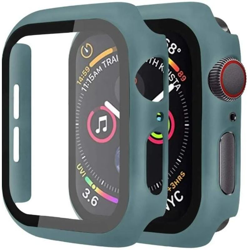 GENERICO - Case Bumper APPLEWATCH con Vidrio incorporado 45mm