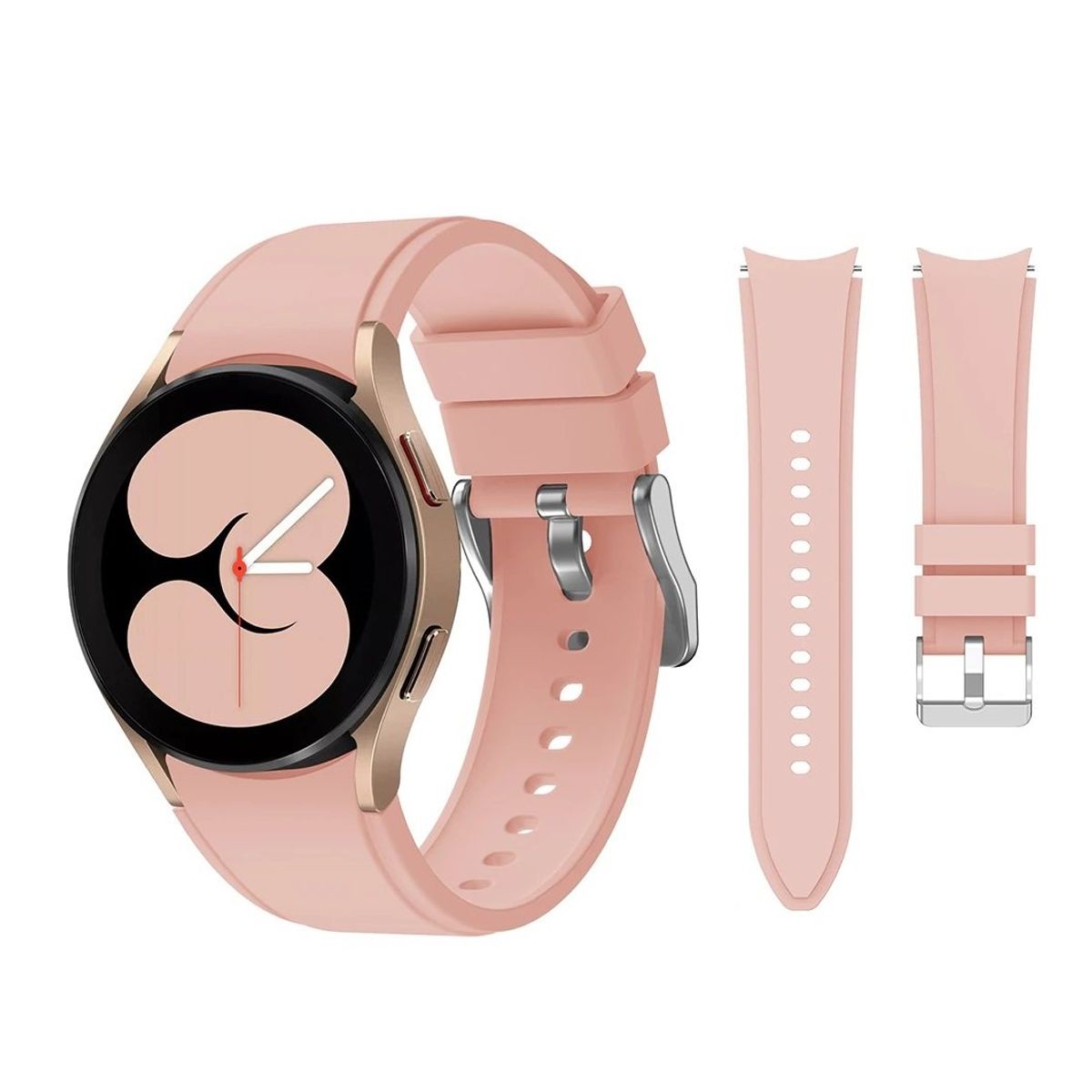 GENERICO - Correa Silicona 1 para SAMSUNG GALAXY WATCH 7 - Rosa