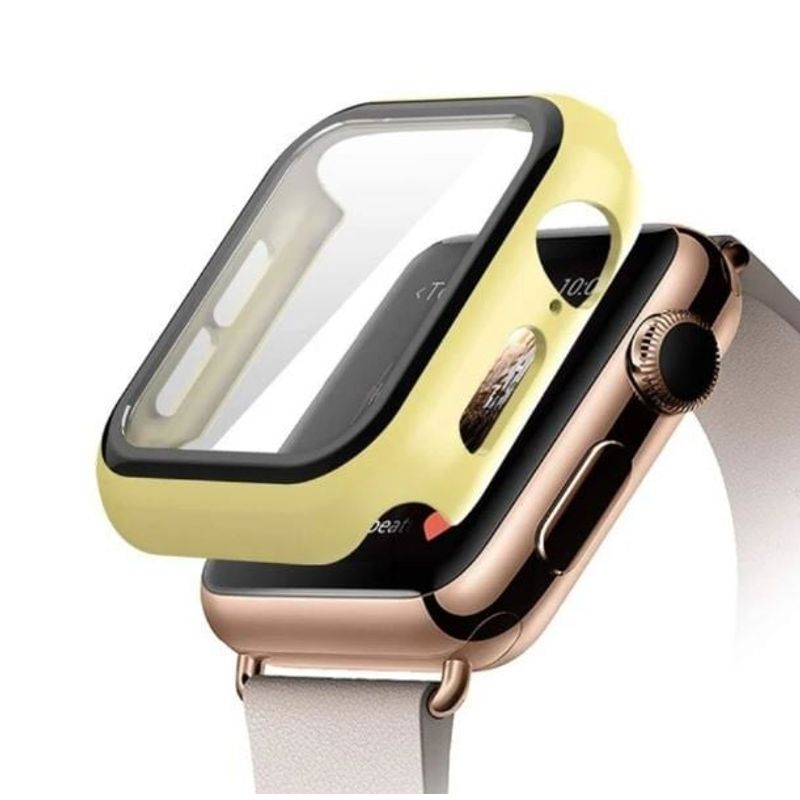 GENERICO - Case Bumper APPLEWATCH con Vidrio incorporado 45mm
