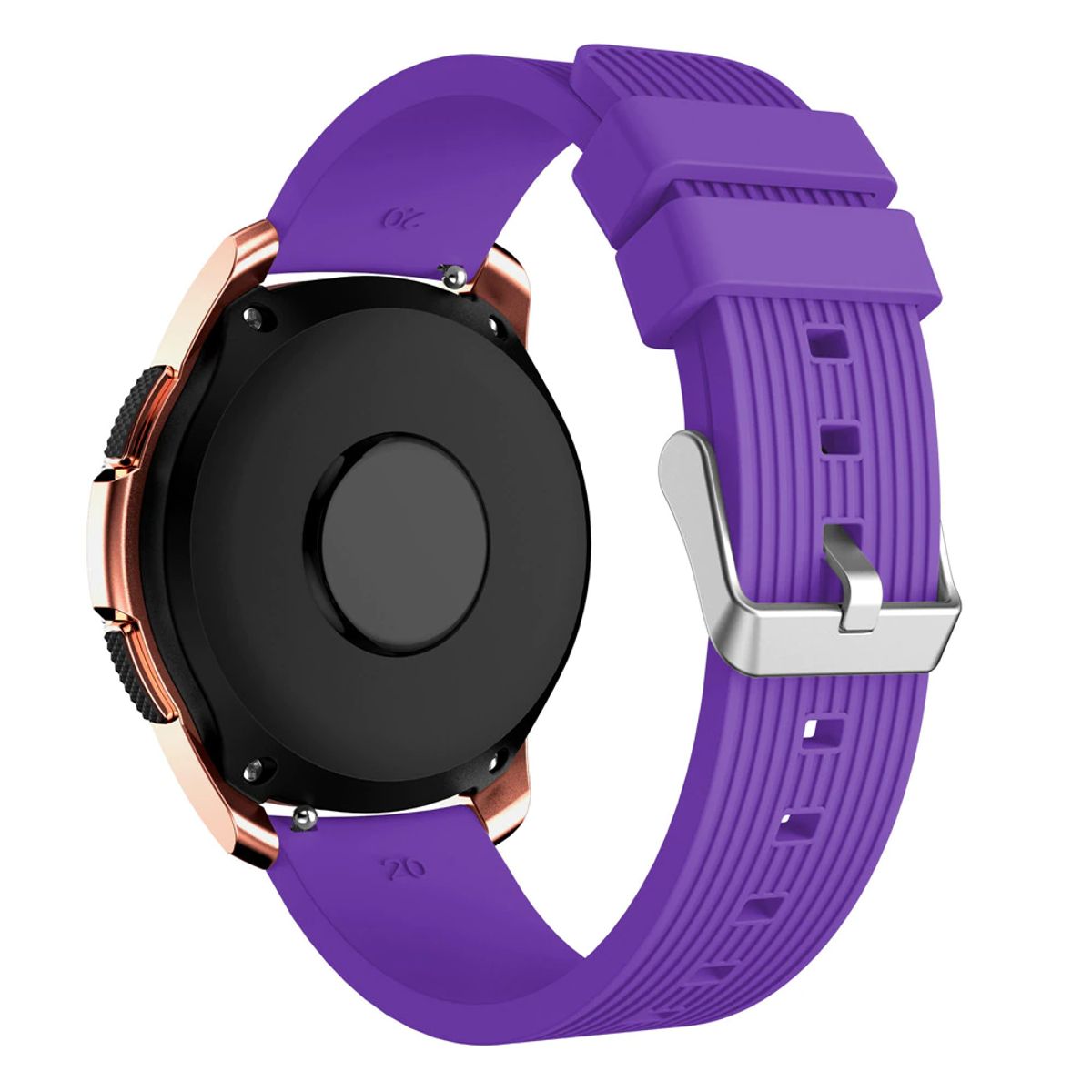 GENERICO - Correa Silicona para SAMSUNG GALAXY WATCH FE - Lila