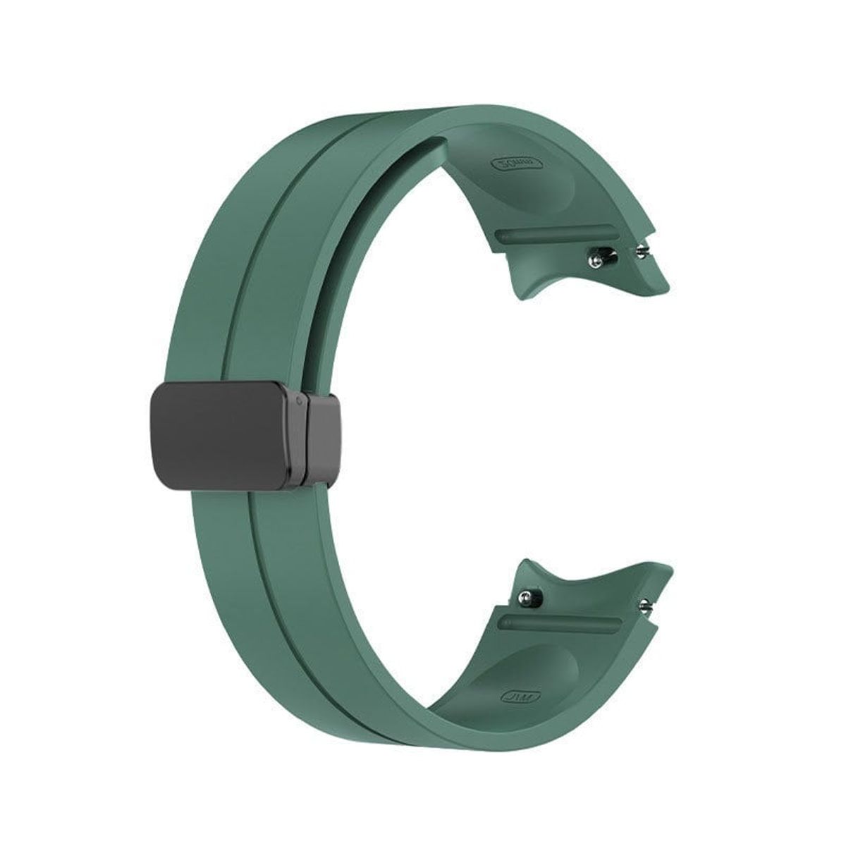 GENERICO - Correa Silicona Iman para SAMSUNG GALAXY WATCH FE - Verde