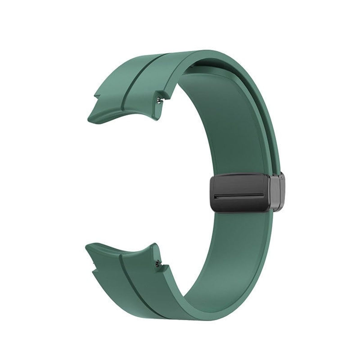 GENERICO - Correa Silicona Iman para SAMSUNG GALAXY WATCH FE - Verde